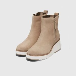 Cole Haan Suede Ankle Boots
